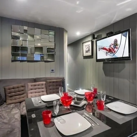 Appartement Moderne Au Centre De Courchevel 1850, 5 Pers, Wifi - Fr-1-564-28 * كورشوفيل